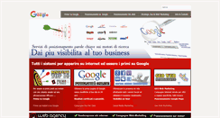 Desktop Screenshot of primosugoogle.eu