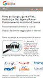 Mobile Screenshot of primosugoogle.eu